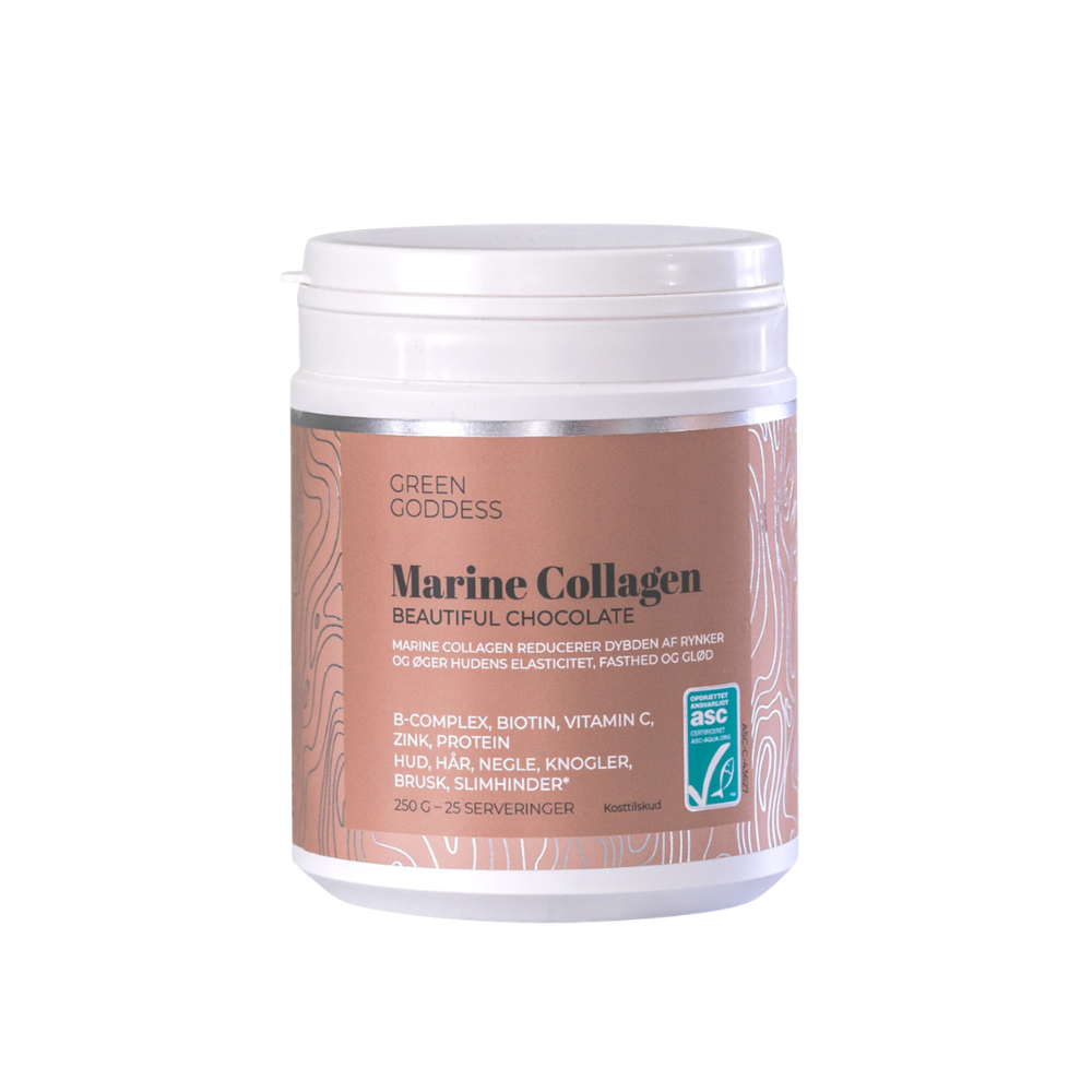 Beautiful Chocolate Marine kollagenpulver - 250g.